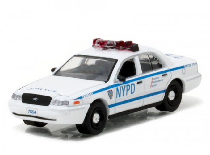 FORD Crown Victoria Interceptor "New York City Police Department" NYPD из т/с "Голубая кровь" (2001), white