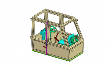 Сборная модель ПЭА-1 "Карпатец" (комплект для самостоятельной сборки)