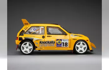 MG Metro 6R4 №18 Donegal International Rally D.Bogie-E.Sherry (2010). yellow