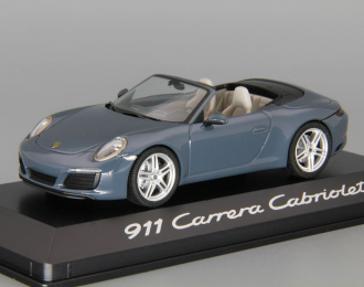 PORSCHE 911 Carrera Cabriolet (991 II) (2017), graphite blue metallic