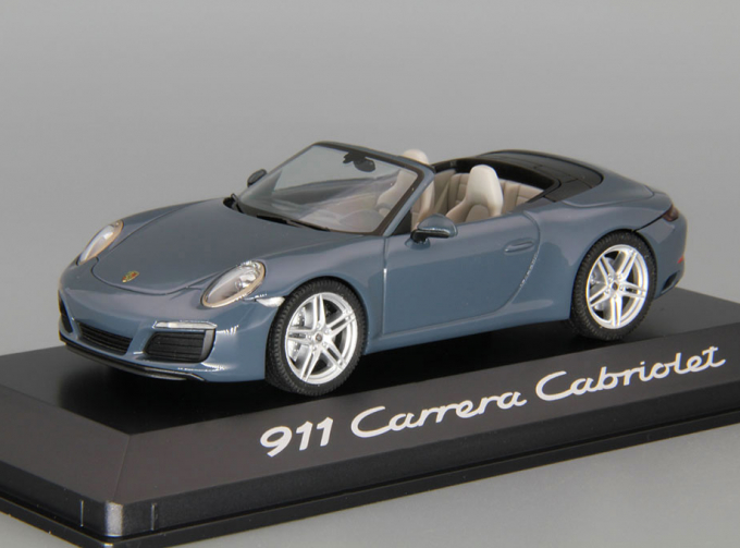 PORSCHE 911 Carrera Cabriolet (991 II) (2017), graphite blue metallic