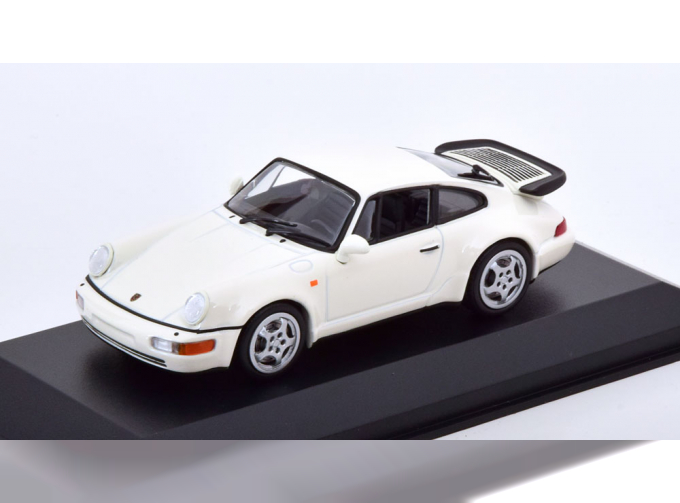 PORSCHE 911 964 Turbo Coupe (1990), White