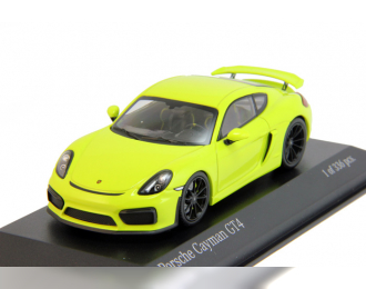 PORSCHE Cayman GT4 (2016), green