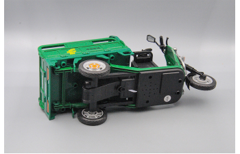 Трицикл электро (China POST), зелёный, 24 см