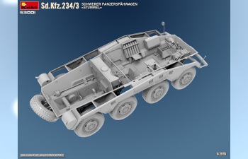 Сборная модель Sd.kfz. 234/3 Stummel Military 1945