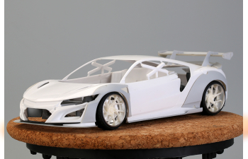 Конверсионный набор LB-Works Honda NSX Wide Body Kit для моделей Tamiya NSX 24334 (Resin+MetalWheels+PE+Decals+Metal parts)