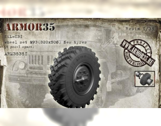 ЗИL-131 Набор колес М93, новая резина (6 штук+запасное)