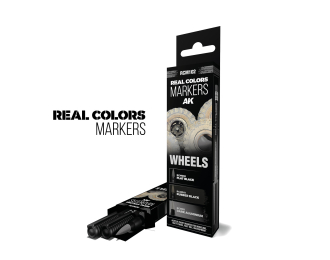 Набор акриловых маркеров серии RC "Колёса" / WHEELS – RC MARKERS SET