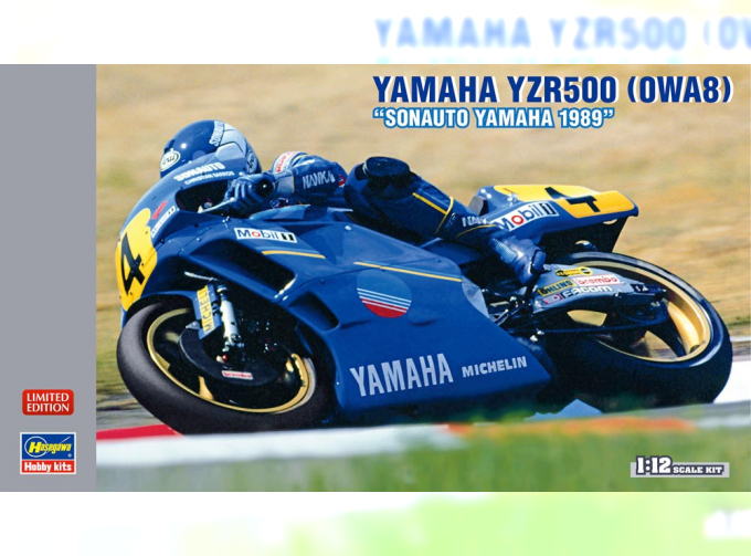 Сборная модель YAMAHA YZR500 (0WA8) SONAUTO YAMAHA 1989