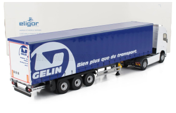 VOLVO Fh 500 Truck Telonato Gelin Transports (2020), White Blue