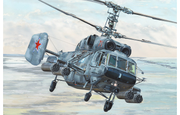 Сборная модель Вертолёт Ka-29 Helix-B