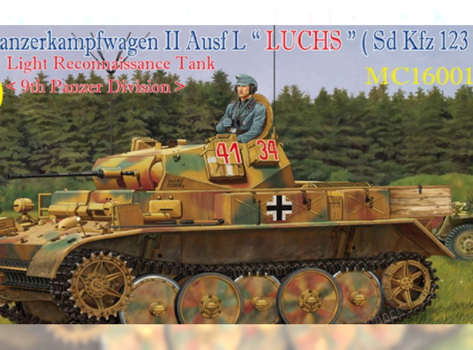 Сборная модель Танк PzKpfw. II Ausf. L Luchs