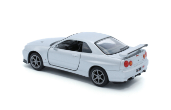 NISSAN GTR-R34 V-Spec II, silver