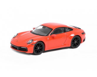 PORSCHE 911 (992) Carrera 4S RHD, orange metallic