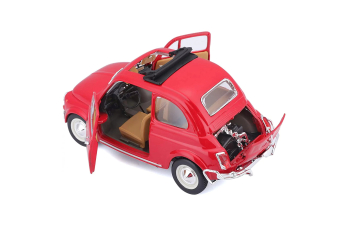 FIAT 500L (1968), red 