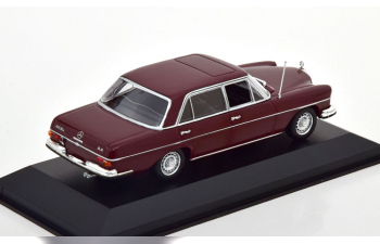 MERCEDES-BENZ 300 SEL 6.3 W109 (1968), dark red