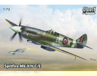Сборная модель Spitfire Mk.XIV E/C