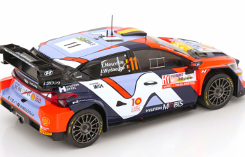 HYUNDAI I20 N Rally1 Team Shell Mobis Wrt №11 Rally Japan (2024) Thierry Neuville - Martijn Wydaeghe, Various