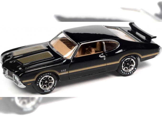 OLDSMOBILE 442 W-30 (1972), black