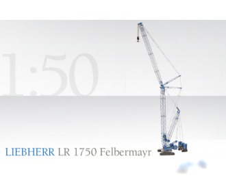 Felbermayr LR 1750-1 Raupenkran, blau, 1:50