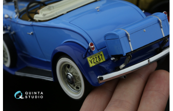 3D Декаль Автомобильные номера США, юго-западные штаты, 1910-1940 (для всех моделей) (на метал. основании)