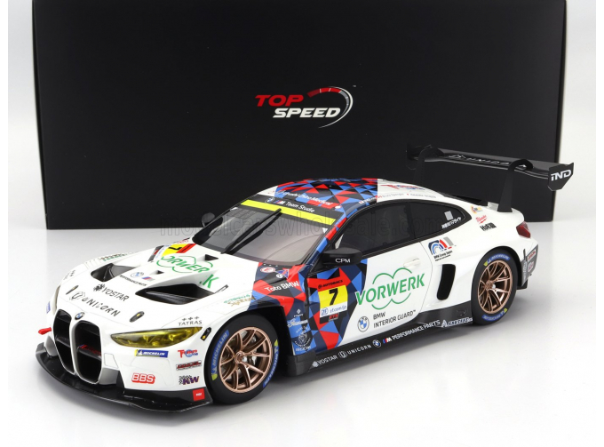 BMW 4-series M4 Gt3 Team Studie Bmw №7 Super Gt300 Series (2023) S.Ara - B.Spengler - M.Yanagida, White Black