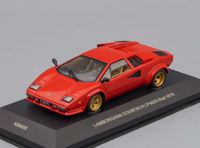 LAMBORGHINI Countach LP400S 1978, red