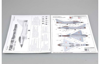 Сборная модель Китайский истребитель Chengdu J-10S Vigorous Dragon