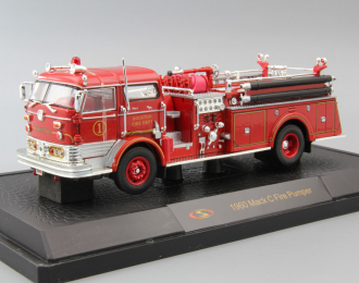 MACK C Fire Pumper (1960), red