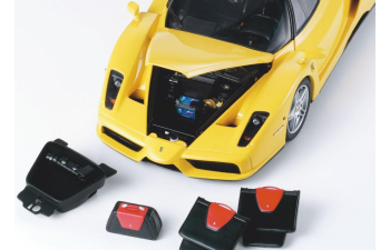 FERRARI Enzo Silver Wheels (2002), yellow