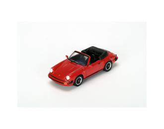 PORSCHE 911 SC Cabriolet (1983), red