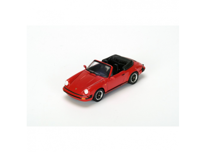 PORSCHE 911 SC Cabriolet (1983), red