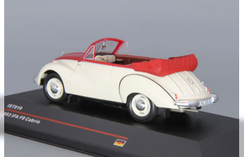 IFA F9 Cabrio (1953), white / red