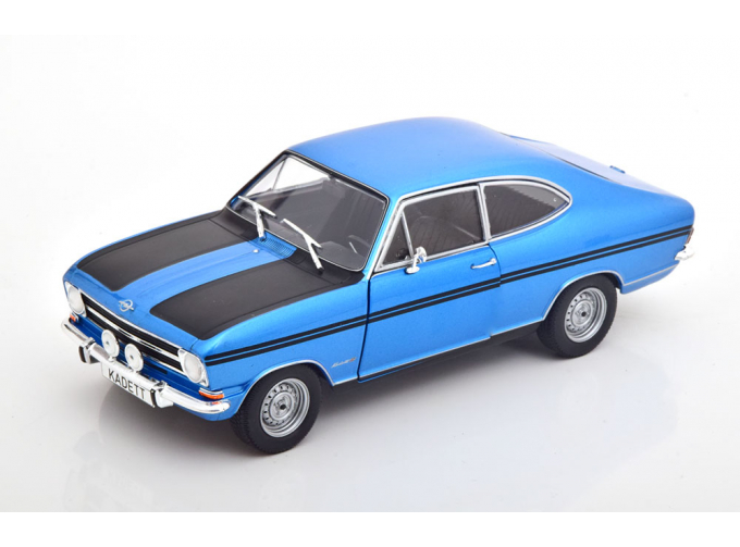 OPEL Kadett B Rally (1967), blue metallic black