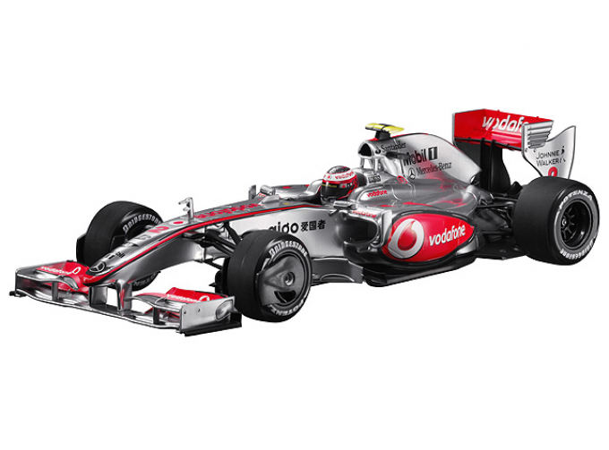 MERCEDES-BENZ Vodafone McLaren MP4-24 Kovalainen (2009), silver / red