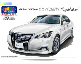 Сборная модель Toyota Crown Hybrid Royalsaloon GRS210 (White Pearl Crystal Shine)