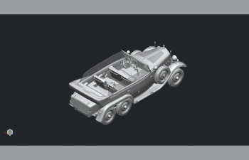 Сборная модель Typ G4 (производства 1935г.), Автомобиль германского руководства 2 Мировой Войны