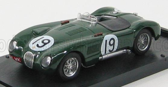 JAGUAR C Type 4th Le Mans 1953 Whitehead-stewart N 19, British Racing Green
