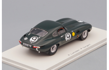 JAGUAR E #9 P.Lumsden - P.Sargent 5th Le Mans (1962), black