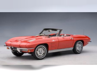 CHEVROLET Corvette Convertible 1963, riverside red