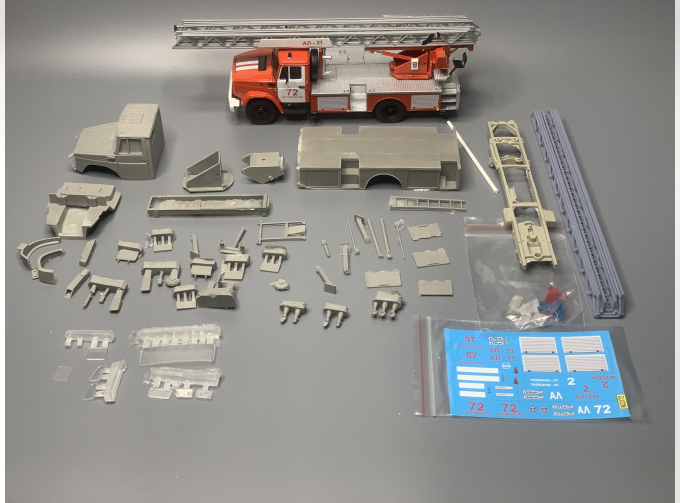 Набор для конверсии Пожарная автолесница АЛ-31(4331)+кабина +рама