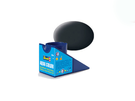 Краска акриловая водорастворимая - Антрацит, матовая, 18 мл