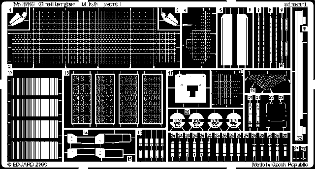 Фототравление для Challenger I Mk.3