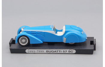 BUGATTI 57 SC Spider La Petite Suzanne, blue / white