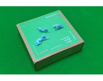 Набор фигурок "кошки", 3 шт