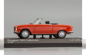 PEUGEOT 304 Cabriolet (1970), red