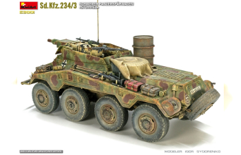 Сборная модель Sd.kfz. 234/3 Stummel Military 1945