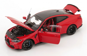 BMW M4 G82 (2024), red metallic