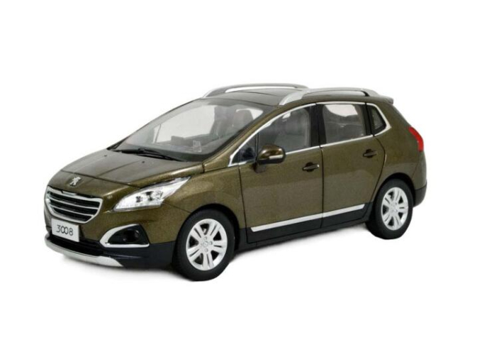 PEUGEOT NEW 3008 BROWN 2016