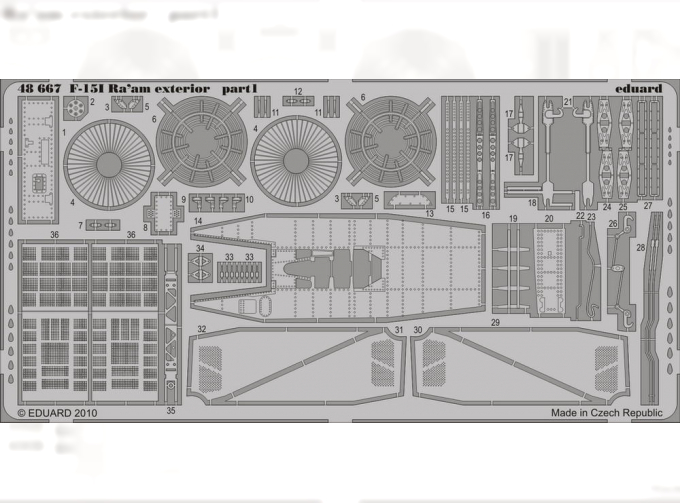 Фототравление F-15I Ra'aM exterior